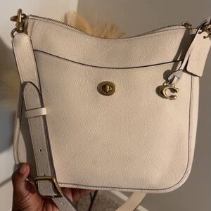 Coach Pebble Leather Chaise Crossbody